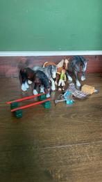 Vier grote schleich paarden, Ophalen of Verzenden, Zo goed als nieuw