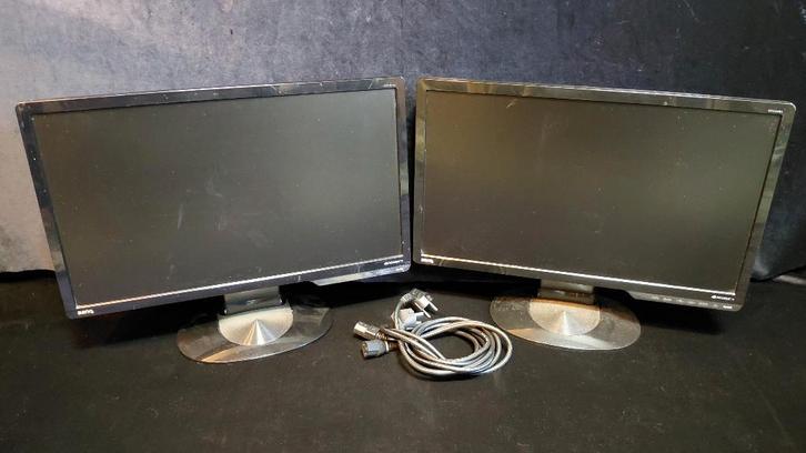 MEENEEMPRIJS!! BENQ G2222HDL, 2STUKS, Computers en Software, Monitoren, 60 Hz of minder, DVI, In hoogte verstelbaar, Draaibaar