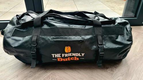 Waterdichte duffelbag The Friendly Dutch 90 liter, Sieraden, Tassen en Uiterlijk, Tassen | Sporttassen, Zo goed als nieuw, Unisex volwassen