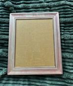 Vintage roze fotolijst, Ophalen of Verzenden, Gebruikt