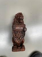 Houten 18e eeuwse leeuw met wapenschid GWC WIC, Antiek en Kunst, Verzenden