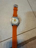 Ferrari Horloge - Oranje Band, Ophalen of Verzenden, Gebruikt, Oranje, Jongen of Meisje