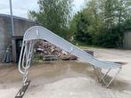Rvs Glijbaan, Ophalen, Gebruikt, Glijbaan