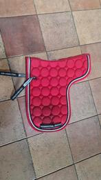 Rood dekje, zadelonderlegger SHOWMASTER, Dieren en Toebehoren, Ophalen of Verzenden, Zo goed als nieuw