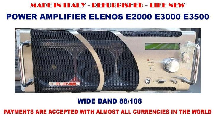 Elenos 3kW Onderdelen - CPU, Display, Sensoren, Printen, Telecommunicatie, Zenders en Ontvangers, Gebruikt, Ophalen