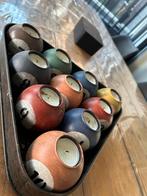 Set van 10 decoratieve kaarsen, Huis en Inrichting, Bruin, Ophalen of Verzenden, Zo goed als nieuw, Metaal