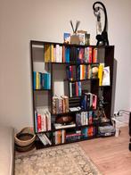 GRATIS Boekenkast - donkerbruin, Huis en Inrichting, Kasten | Wandmeubels, Ophalen, Gebruikt, Minder dan 25 cm, Minder dan 150 cm