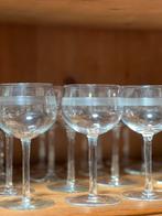 Set van 6 Antieke Wijnglazen (totaal 3 sets), Ophalen of Verzenden