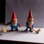 Twee poppetjes.  David de Kabouter.  Rien poortvliet.  Ijsho, Ophalen of Verzenden, Zo goed als nieuw