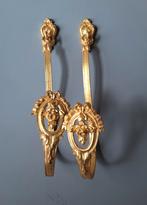 2 metalen antieke embrasse haken., Antiek en Kunst, Ophalen of Verzenden