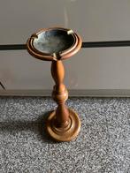 Vintage Houten Staande Asbak, Antiek en Kunst, Ophalen of Verzenden