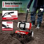 Cultivator - Gas Aangedreven - Helmstok 2 Takt, Tuin en Terras, Hand-tuingereedschap, Verzenden, Nieuw, Cultivator