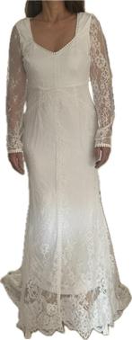Bohemian trouwjurk nieuw, Kleding | Dames, Trouwkleding en Trouwaccessoires, Ophalen of Verzenden, Nieuw, Wit, Trouwjurk