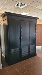 Vintage brocante garderobe slaapkamer kasten, kledingkasten, Huis en Inrichting, Kasten | Kledingkasten, Ophalen, 200 cm of meer