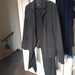 In Wear krijtstreep damespak, Kostuum of Pak, Zwart, Maat 42/44 (L), Ophalen of Verzenden