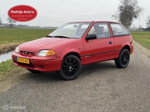Subaru Justy 1.3 GX AWD Verhoogd! Lier! Rijdt super!, Auto's, Subaru, Bedrijf, Te koop, Justy, 4x4, Alarm, Elektrische buitenspiegels