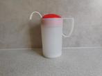 Tupperware Melk op schuimer 500 ml. Rood, Ophalen of Verzenden, Zo goed als nieuw, Rood, Beker of Kan