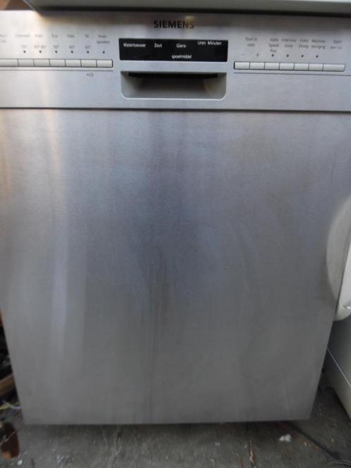 Siemens topmodel RVS onderbouw vaatwasser made in Germany, Witgoed en Apparatuur, Vaatwasmachines, Gebruikt, Inbouw, Minder dan 85 cm