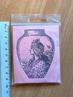 Magenta stempel vaas, Ophalen of Verzenden, Zo goed als nieuw