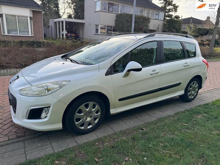 Peugeot 308 SW 1.6 e-HDi, met airco, APK 30-01-2026., Auto's, Peugeot, Bedrijf, Te koop, ABS, Airbags, Airconditioning, Bluetooth