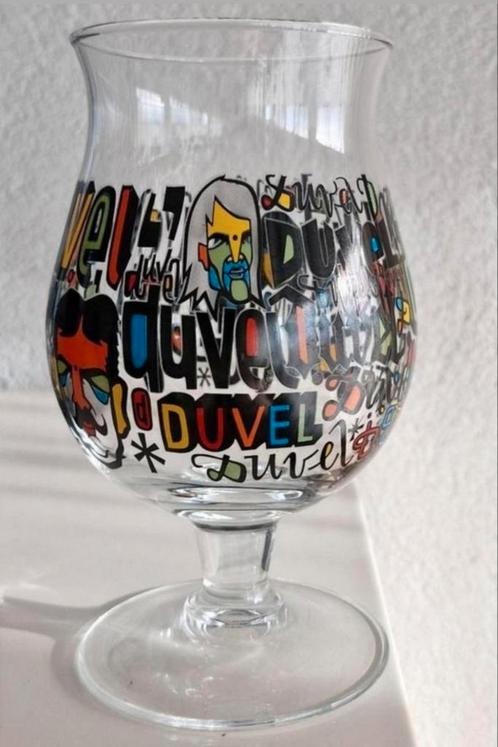 Duvel Glas Mile Meijers 2010, Verzamelen, Biermerken, Zo goed als nieuw, Glas of Glazen, Duvel, Ophalen of Verzenden