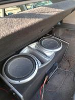 Punch subwoofer met versterker en kabels, Auto diversen, Ophalen of Verzenden, Zo goed als nieuw
