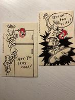 2 stickers 7up Fido Dido (strip/jaren 90), Verzenden, Zo goed als nieuw, Merk