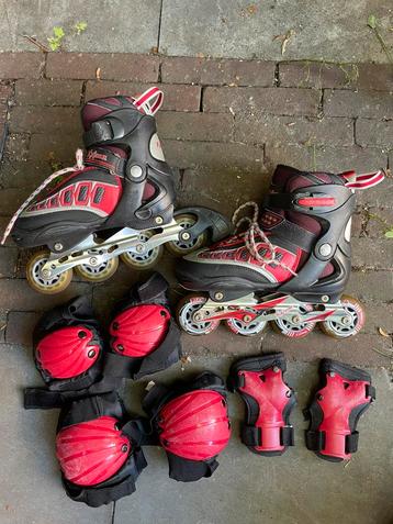 Skates mt 34-37, met beschermers beschikbaar voor biedingen