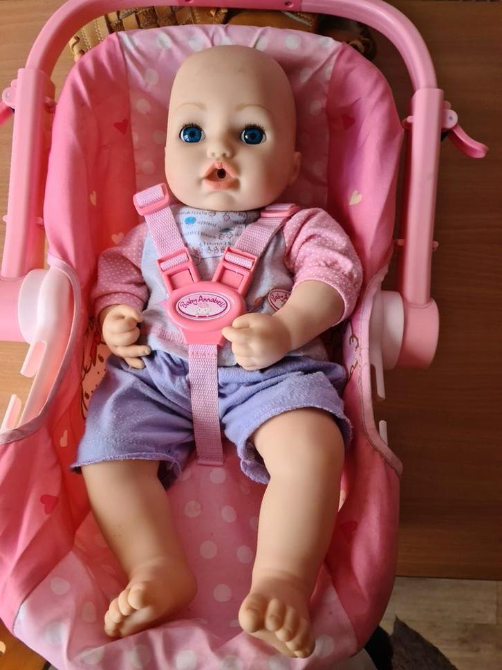 Annabell poppen , maxicosi, babyborn bedje, Kinderen en Baby's, Speelgoed | Poppen, Babypop, Ophalen of Verzenden