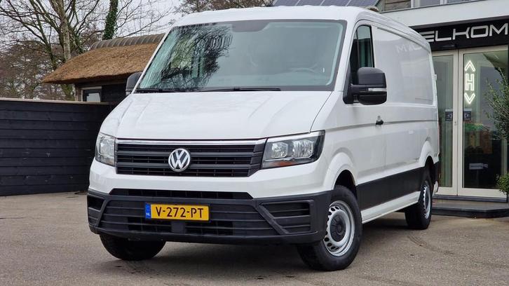 Volkswagen Crafter 30 2.0 TDI L3H2 Airco I Bluetooth I 3 Zit, Auto's, Bestelauto's, Bedrijf, Te koop, ABS, Airbags, Airconditioning