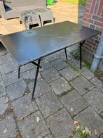 Klaptafel - Handig & Compact!, Ophalen, Gebruikt, Rechthoekig, Metaal