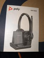 Plantronics W8220/A, UC (Zwart), Poly (Plantronics), Nieuw, On-ear, Ophalen of Verzenden