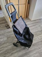 Boodschappen wagen - trolley op 4 wielen. Met tijgerprint, Ophalen, Gebruikt, 30 cm of meer
