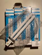 4x Philips PL-S 2P 9W 827 Lampen - in doos, Huis en Inrichting, Lampen | Losse lampen, Gebruikt, Minder dan 30 watt, Overige typen