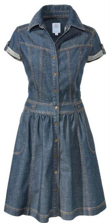 S.Oliver Denim Jurk - Maat 40 (M) beschikbaar voor biedingen