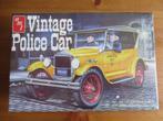 Vintage Police Car (AMT 1/25), Hobby en Vrije tijd, Modelbouw | Auto's en Voertuigen, Overige merken, Auto, 1:32 tot 1:50, Nieuw
