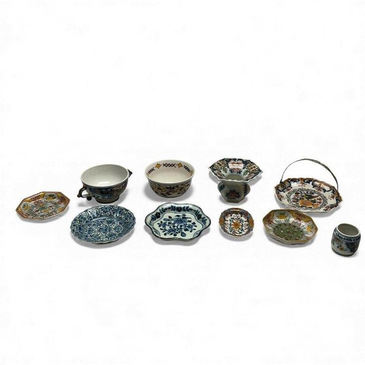 Lot divers Tichelaar Makkum (10x), Antiek en Kunst, Antiek | Keramiek en Aardewerk, Ophalen of Verzenden