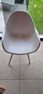 6 witte kuipstoelen. 100 euro of 20 euro per stuk, Tuin en Terras, Tuinstoelen, Ophalen of Verzenden, Zo goed als nieuw, Kunststof