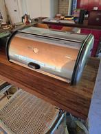 Brabantia Roll Top broodtrommel in metaal, Ophalen, Zo goed als nieuw