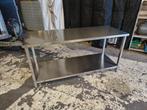 RVS werktafel werkbank roestvrijstaal 180x70cm, Ophalen, Nieuw, 170 cm of meer
