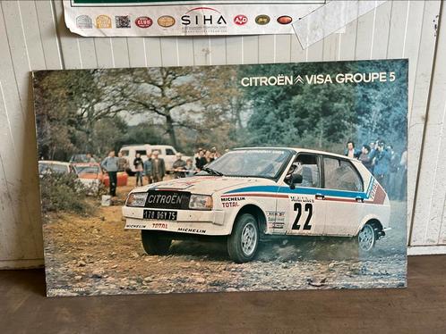 Originele dealer poster Citroën Visa Chrono, Verzamelen, Automerken, Motoren en Formule 1, Gebruikt, Auto's, Ophalen