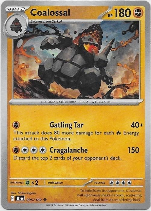 Temporal Forces,  Coalossal [uncommon] 95/162, Verzenden, Nieuw, Losse kaart