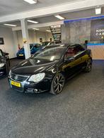 Volkswagen Eos 1.4 TSI R LINE  2009 Zwart, Auto's, Voorwielaandrijving, 15 km/l, 74 €/maand, 4 cilinders