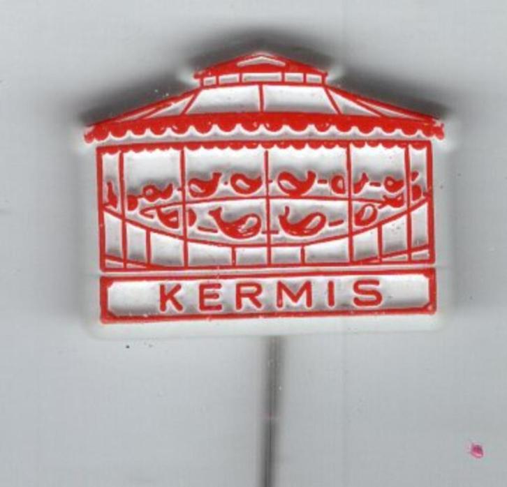 Kermis eendjes hengelen rood op wit plastic speldje( W_235), Verzamelen, Speldjes, Pins en Buttons, Nieuw, Speldje of Pin, Merk