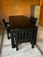 Houten tuintafel, Tuin en Terras, Tuintafels, Ophalen, Gebruikt, Rechthoekig, Hout