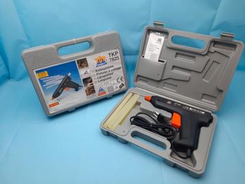 Nieuwe lijmpistolen topcraft met lijm lijmpistool in koffer beschikbaar voor biedingen