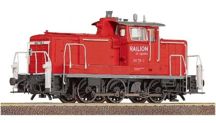 Roco 62972: digitale drie-assige dieselloc RAILION, Hobby en Vrije tijd, Modeltreinen | H0, Zo goed als nieuw, Locomotief, Gelijkstroom