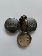 Originele Audi Naafdoppen 60mm, Auto diversen, Wieldoppen, Ophalen of Verzenden, Gebruikt