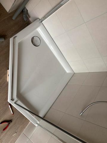 Douchecabine douchbak glas glazenwand sealski beschikbaar voor biedingen