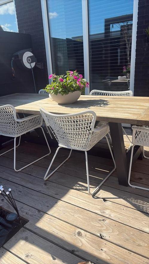 Bellagio bresimo dining table kees smit 260, Tuin en Terras, Tuintafels, Zo goed als nieuw, Rechthoekig, Aluminium, Ophalen